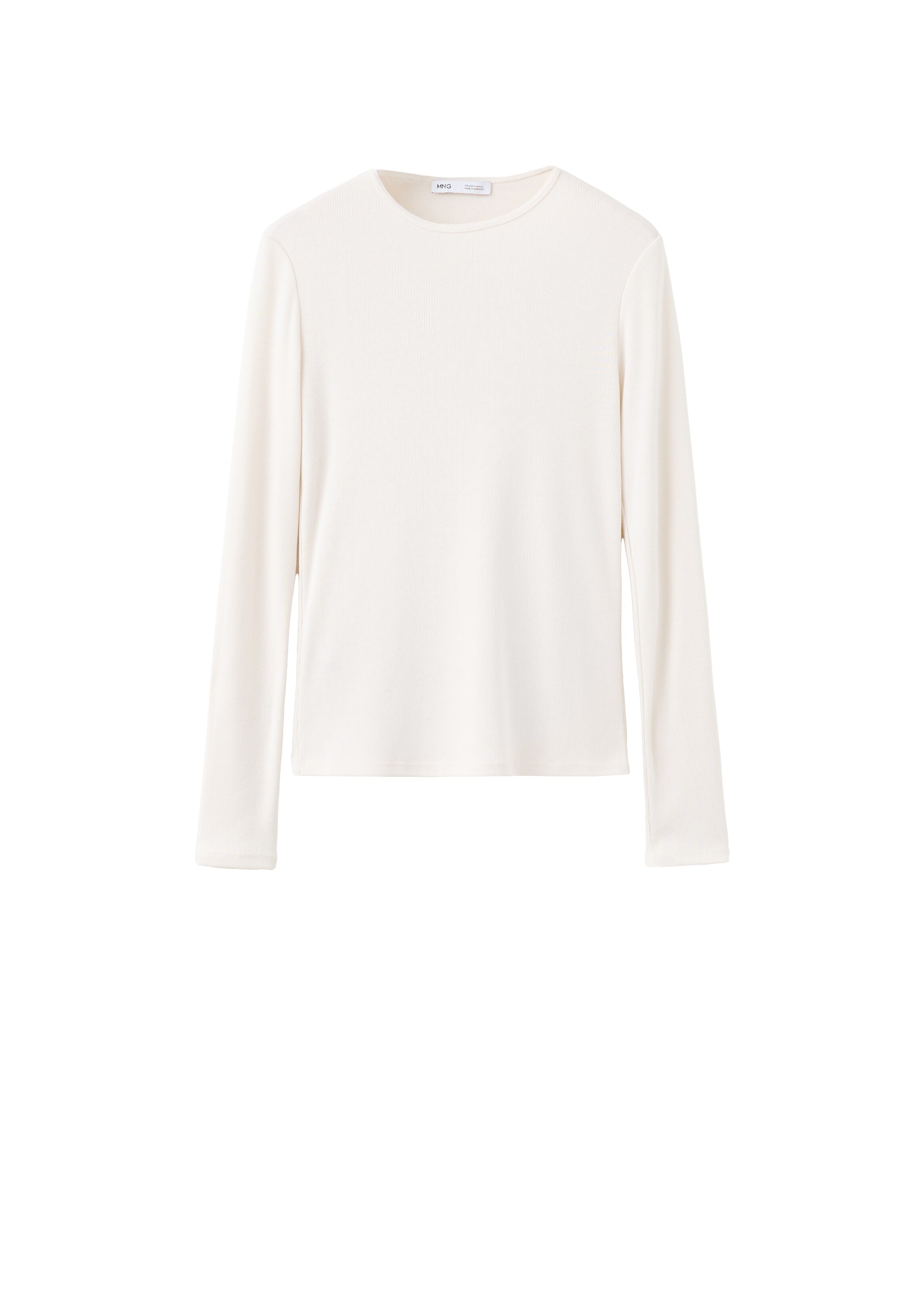 Maglietta 'LILOCA' di MANGO in beige: frontale