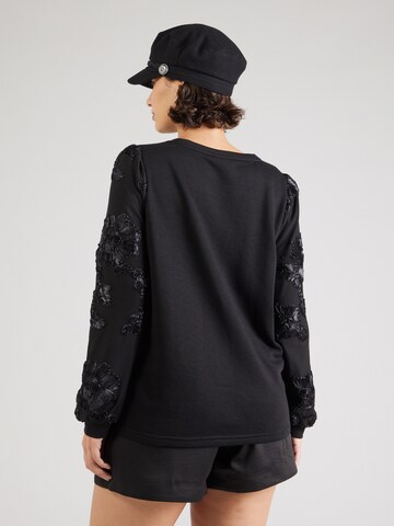 ONLY Carmakoma Sweatshirt 'CARRosanna' in Black