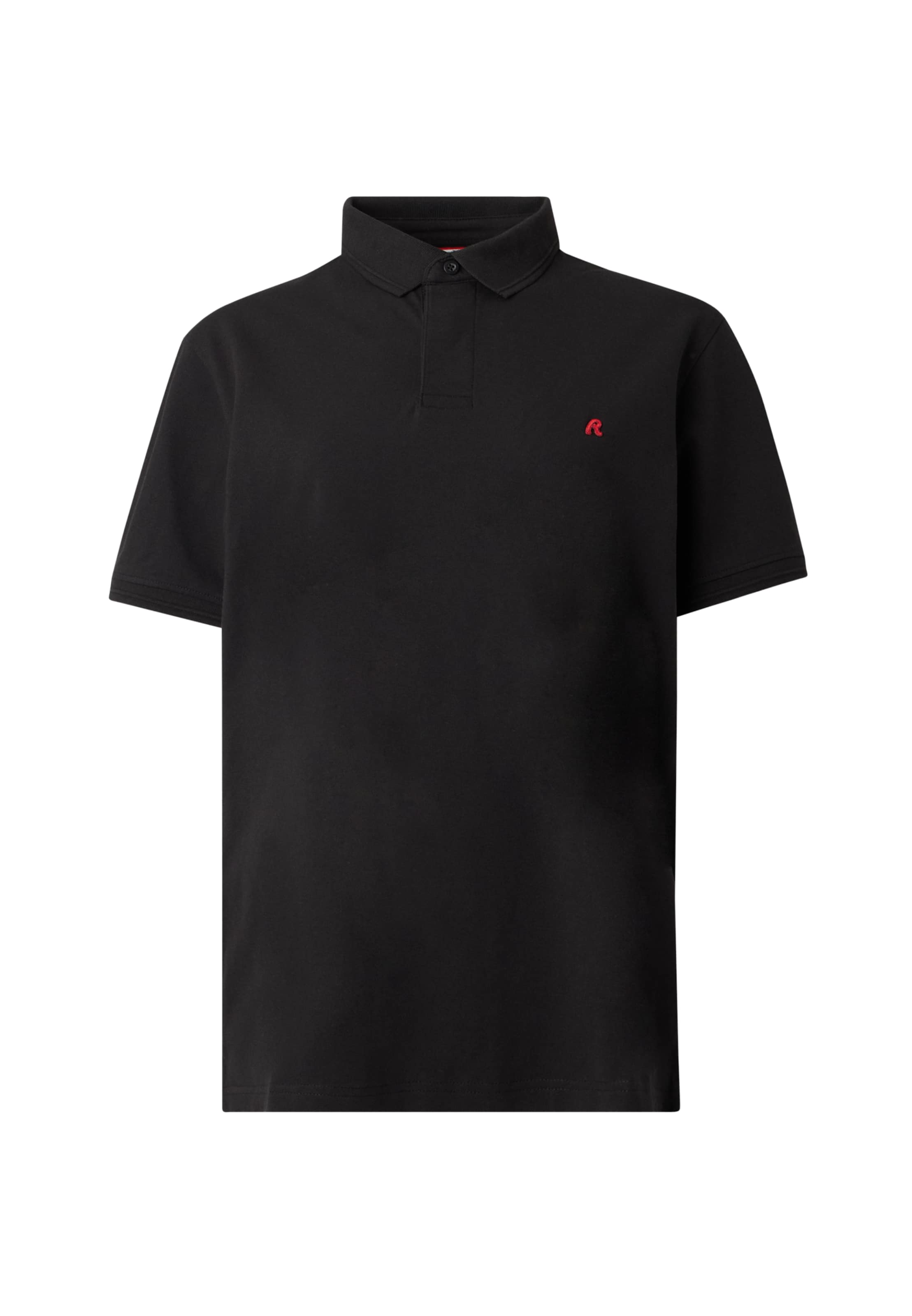 REPLAY - Camiseta en negro: frente