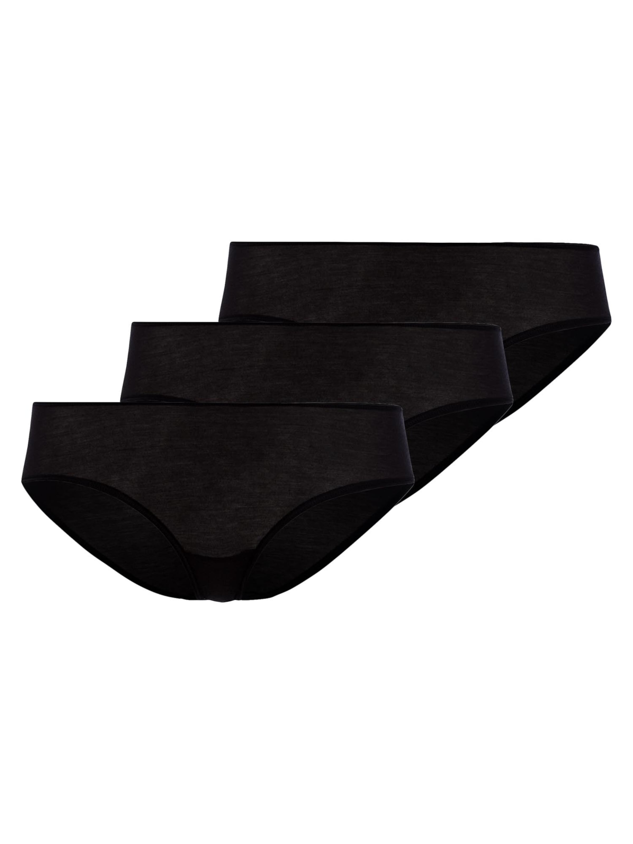 Hanro Slip 'Ultralight' in Zwart: voorkant