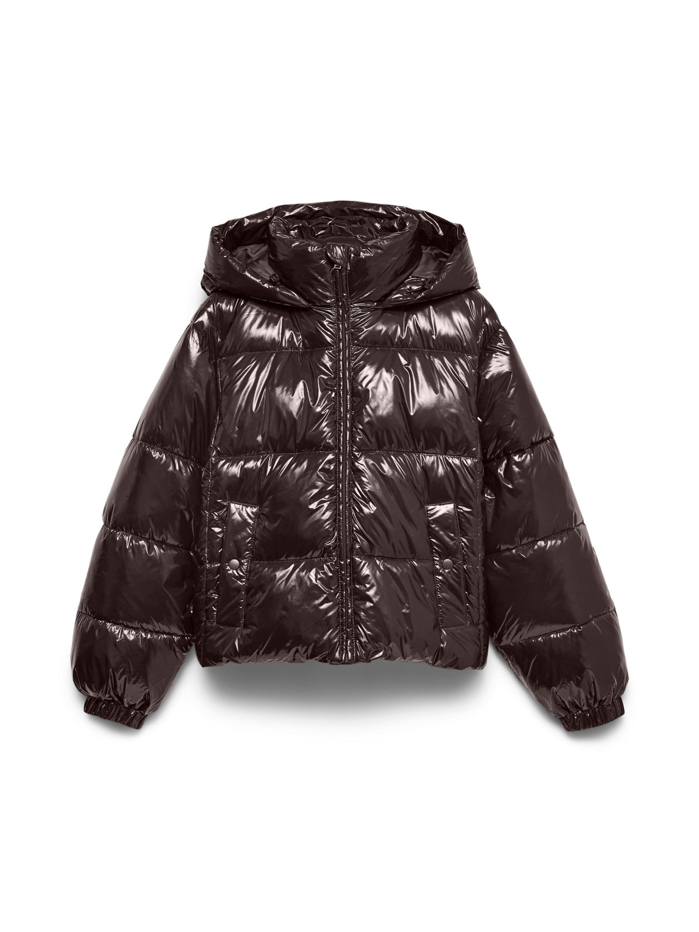 VERO MODA Winter jacket 'VMTRACE' in Brown: front