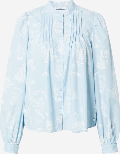 Bluse Marc O'Polo DENIM pe albastru deschis / alb, Vizualizare produs