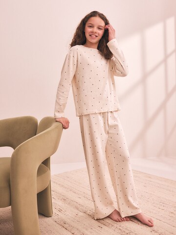 Next - Pijama en beige: frente