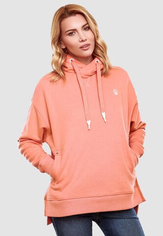 Sweat-shirt 'Silberengelchen' NAVAHOO en orange : devant