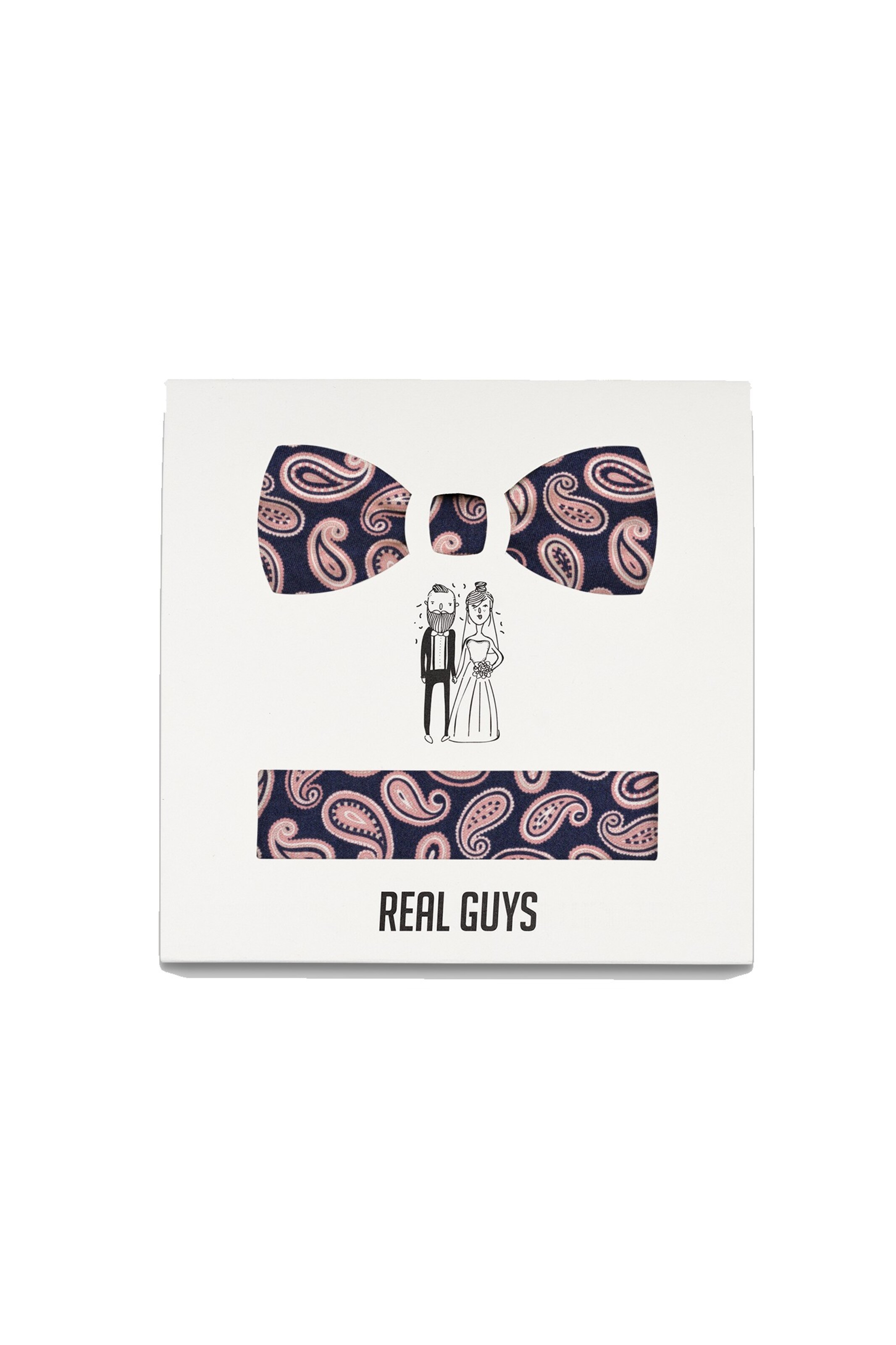 Real Guys Pocket Square in Pink