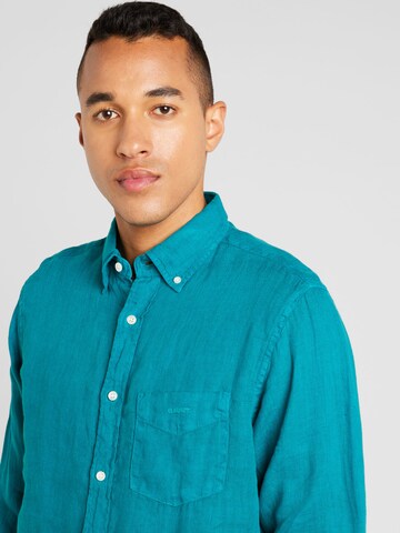GANT Regular Fit Hemd in Blau