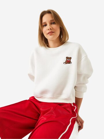 Bianco Lucci - Sweatshirt em branco