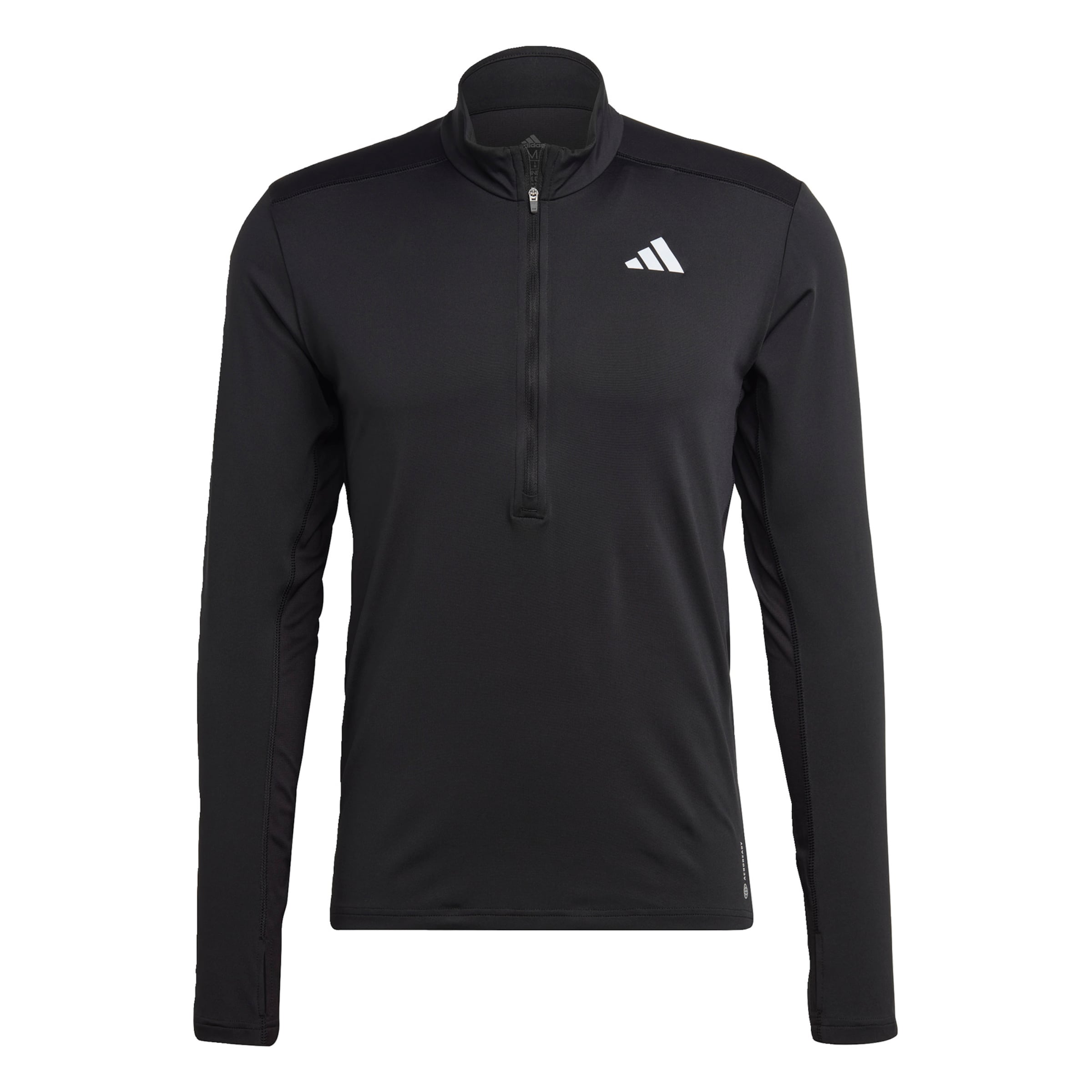 ADIDAS PERFORMANCE Λειτουργικό μπλουζάκι 'Own The Run ' σε μαύρο: μπροστά