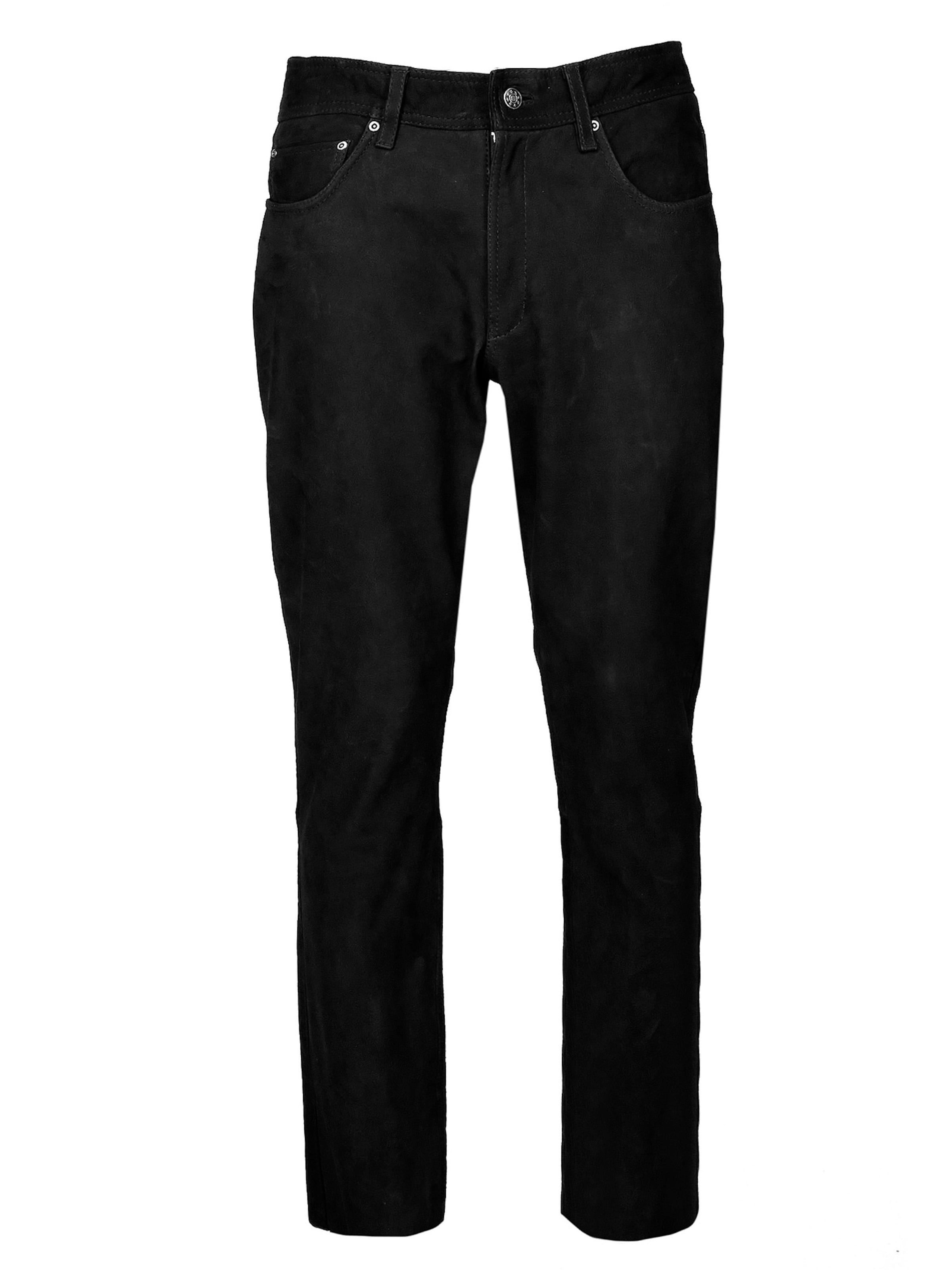 JCC Regular Hose 'Phill' in Schwarz: Vorderseite