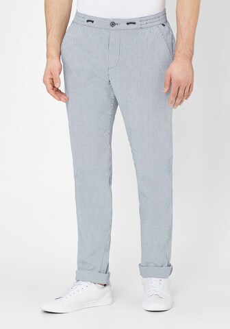 REDPOINT Regular Chino Pants in Blue: front
