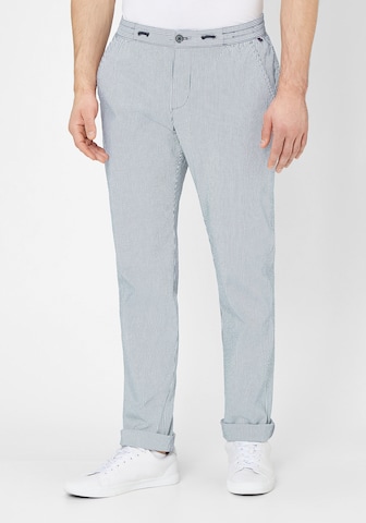 REDPOINT Regular Chino Pants in Blue: front