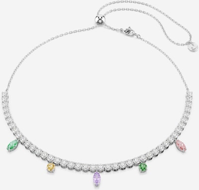 Swarovski Ketju värissä keltainen / vihreä / lila / hopea, Tuotenäkymä