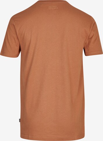 Cleptomanicx T-Shirt 'Ligull Regular' in Braun