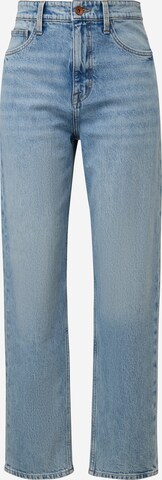 QS Loosefit Jeans in Blauw: voorkant