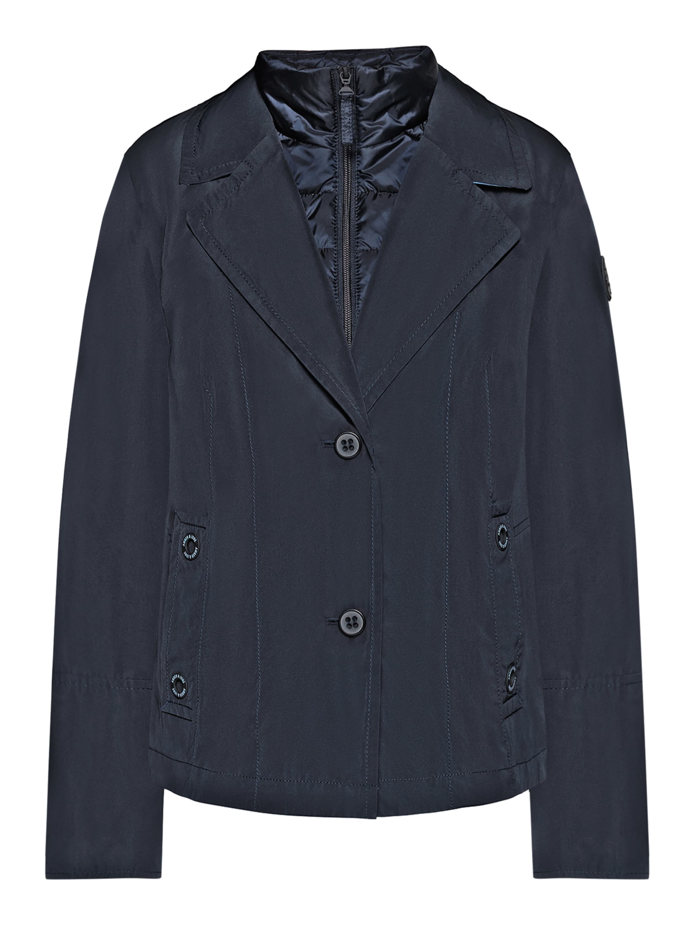 Amber & June Jacke in Blau: Vorderseite