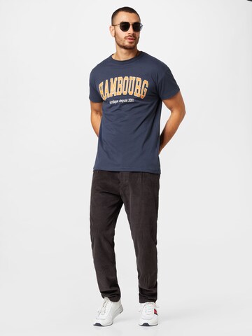 T-Shirt 'Hambourg' Derbe en bleu