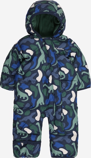 COLUMBIA Tehničko odijelo 'Snuggly Bunny' u plava / morsko plava / svijetlozelena / bijela, Pregled proizvoda