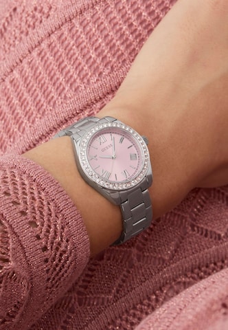 Orologio analogico 'MINI LUNA' di GUESS in argento