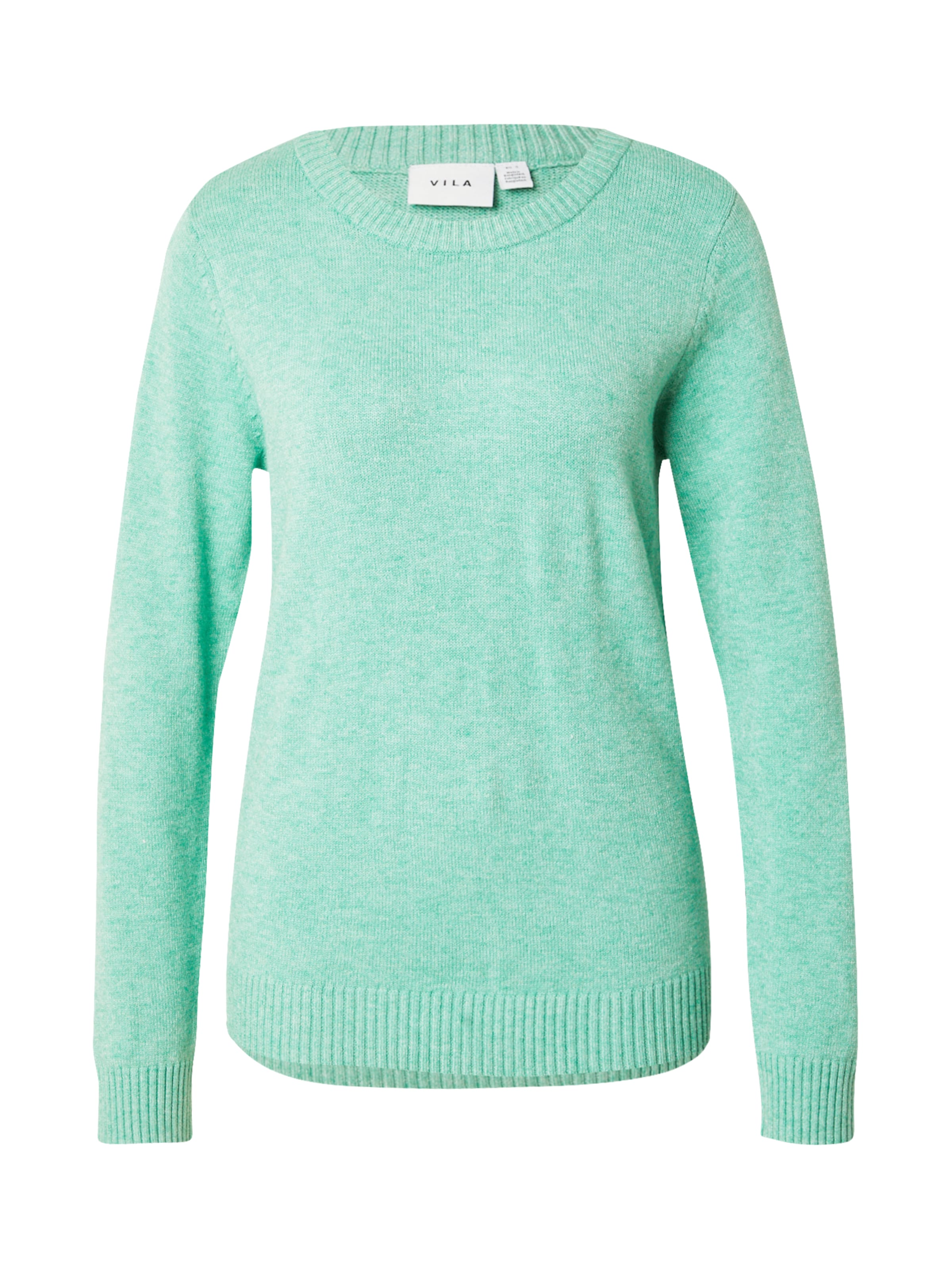VILA Свитер 'VIRil' в Зеленый: спереди
