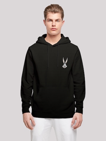 Sweat-shirt 'Bugs Bunny' F4NT4STIC en noir : devant