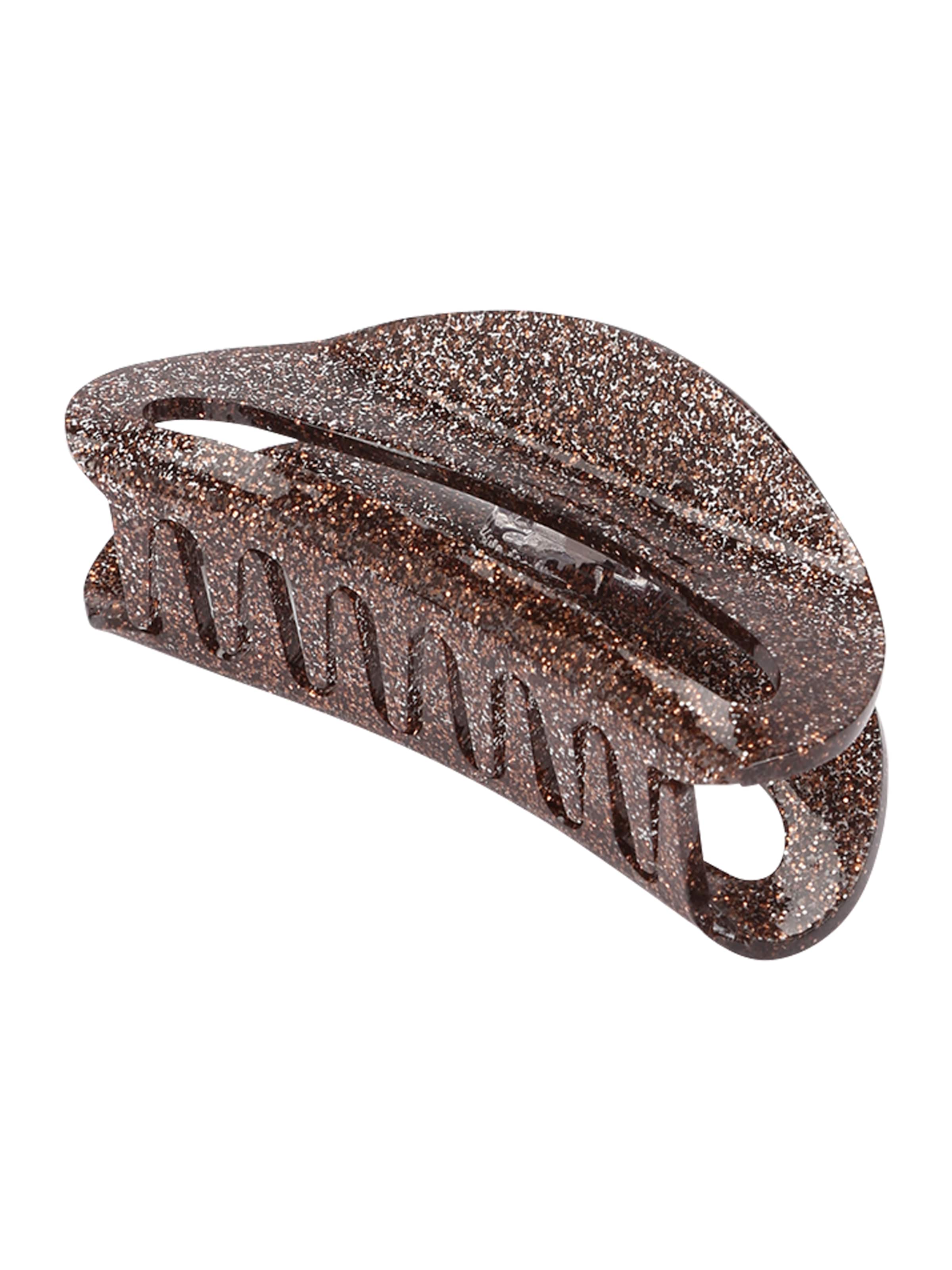 SUI AVA Haarspange 'Theresa' in Braun: Vorderseite