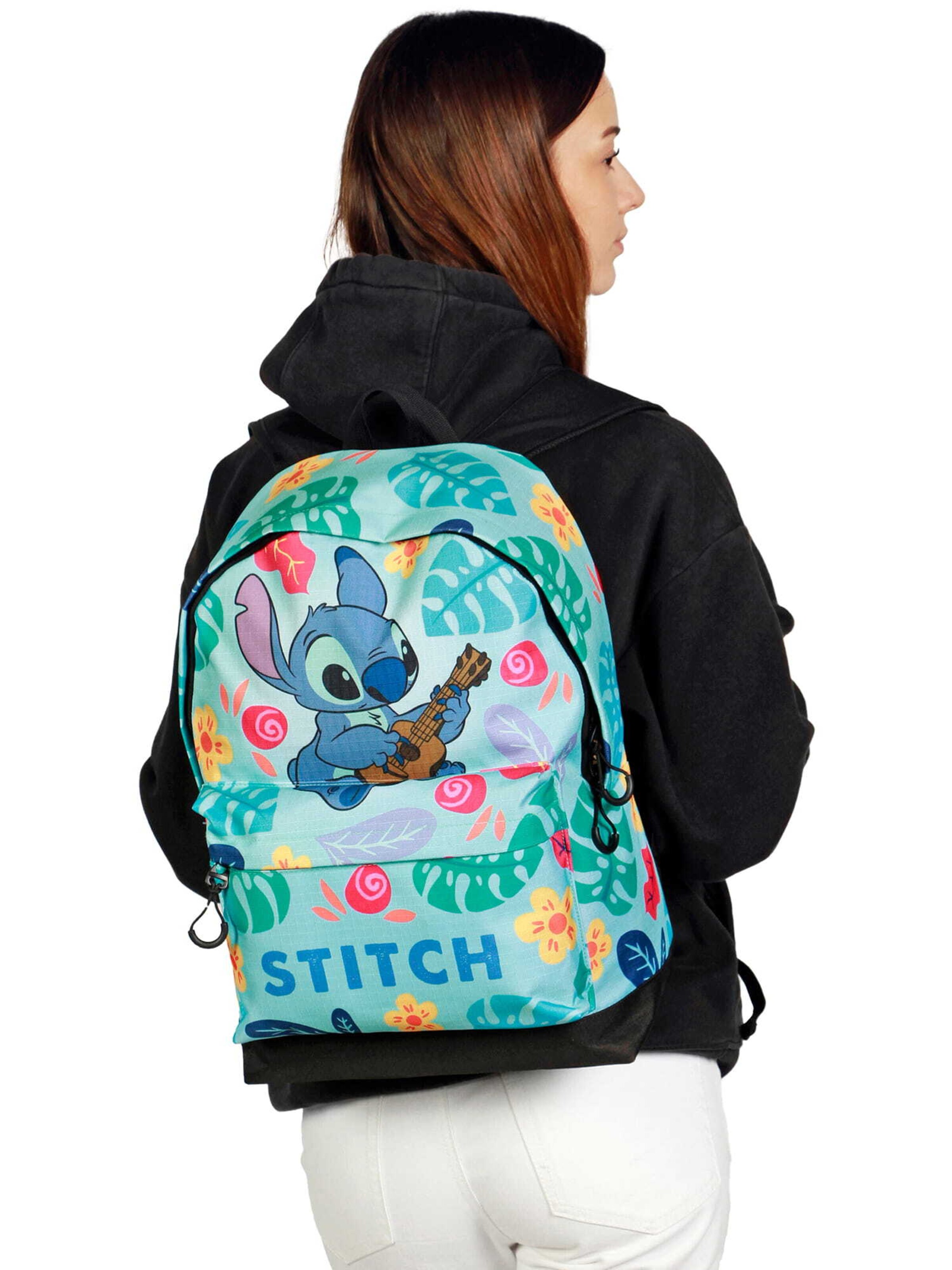 DISNEY Rugzak 'Lilo & Stitch' in Groen: voorkant