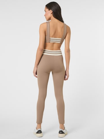 regular Leggings 'BIENTINA heritage tape active leggings' di FILA in marrone