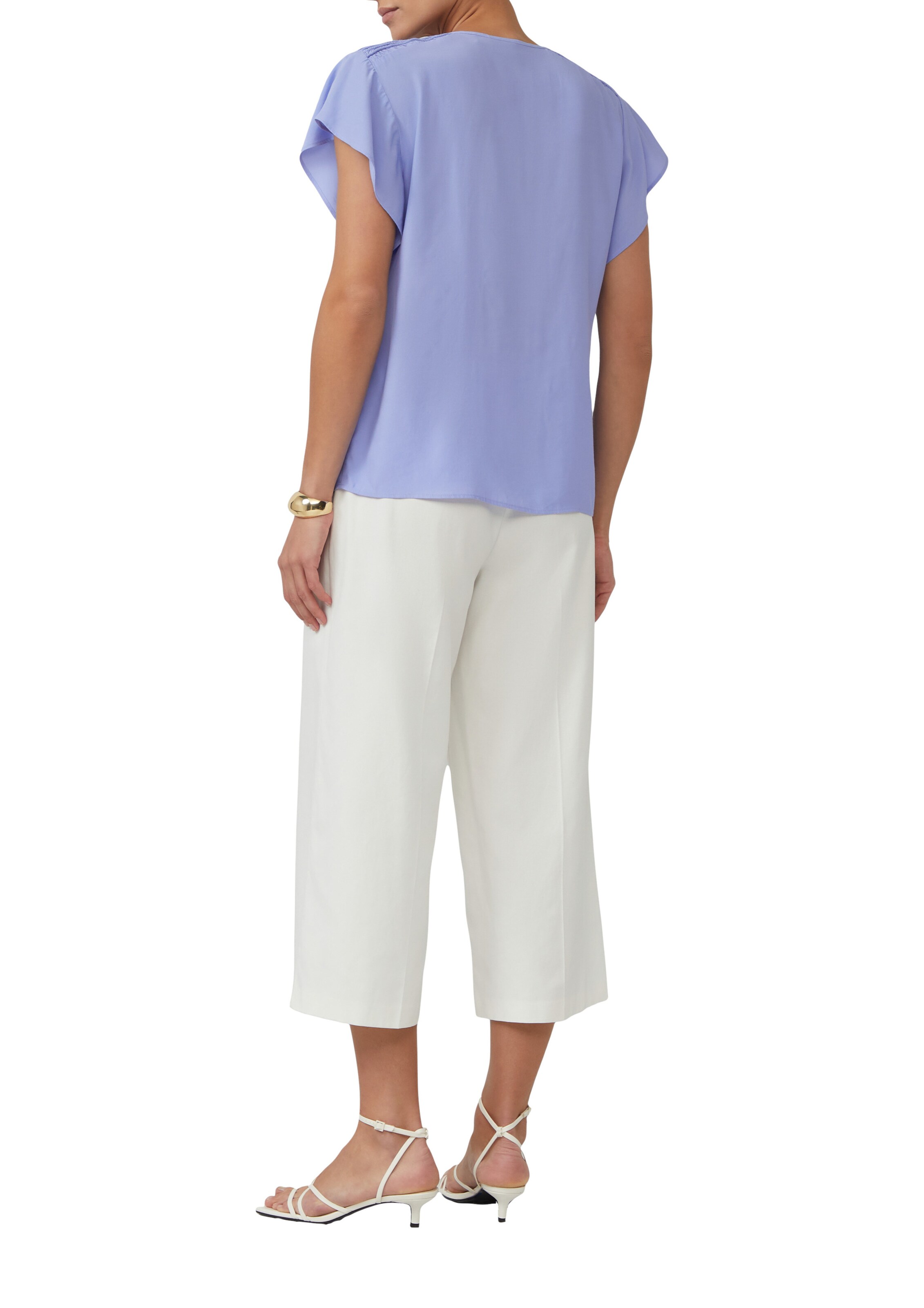 s.Oliver BLACK LABEL Blouse in Blue