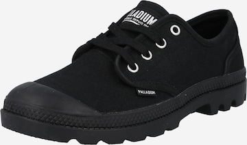 Sneaker bassa 'Pampa' di Palladium in nero: frontale