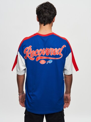 Recovered Performance Shirt 'Cut and Sew' in Blue