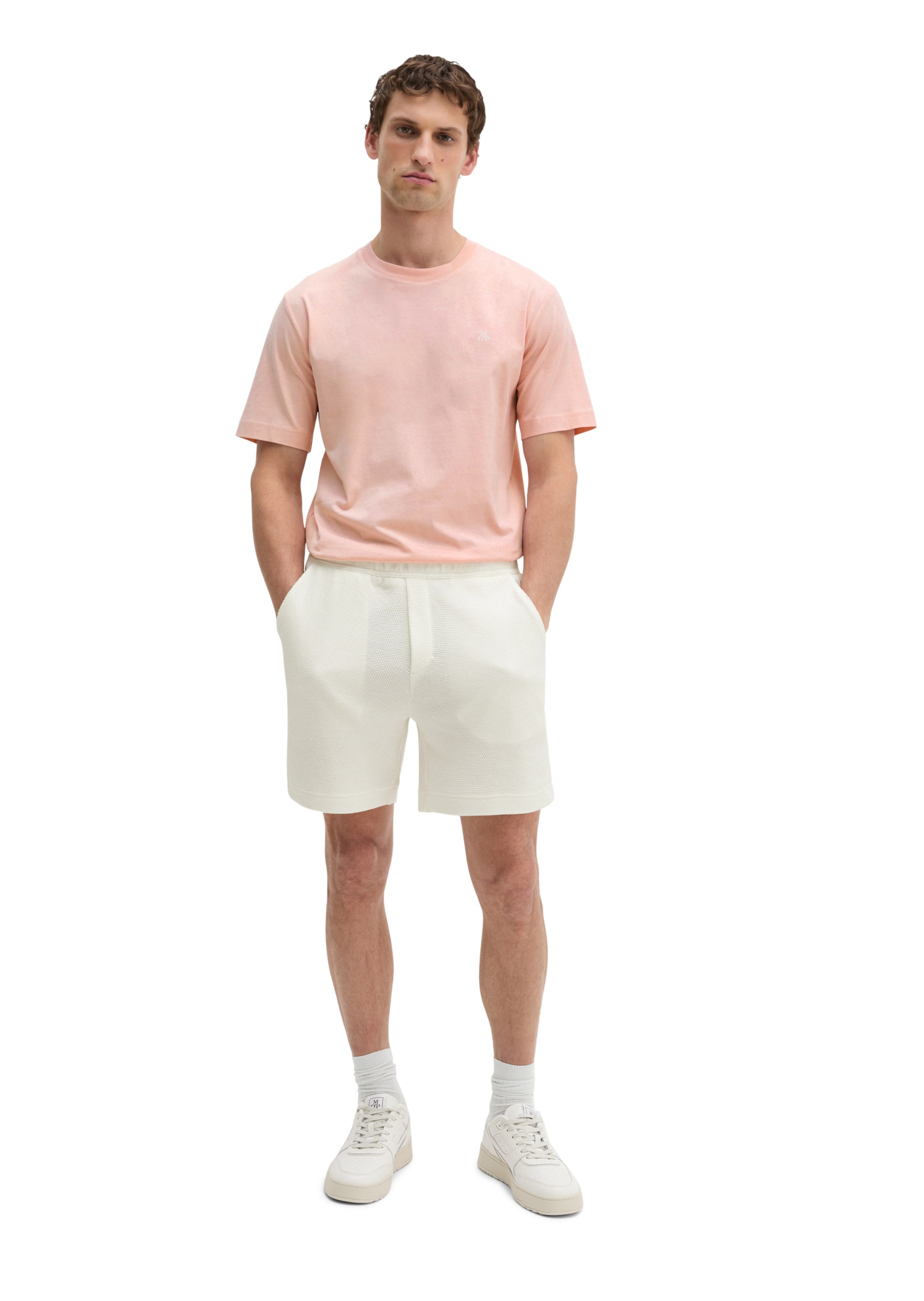 Regular Pantalon Marc O'Polo en blanc