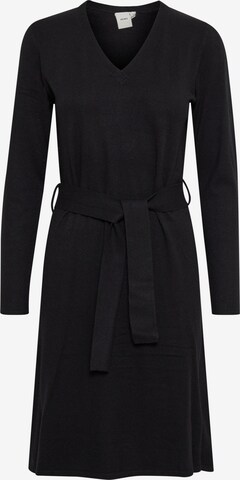 Robe 'Kava' ICHI en noir : devant