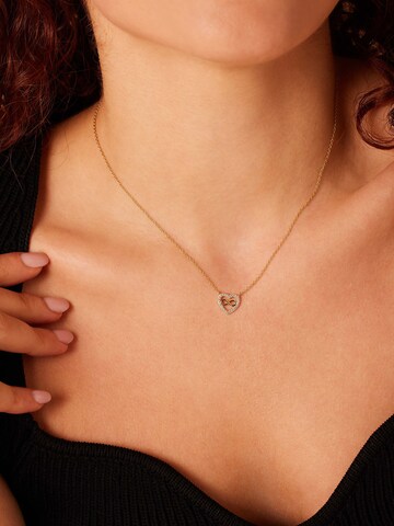 Lucardi Kette in Gold: Vorderseite