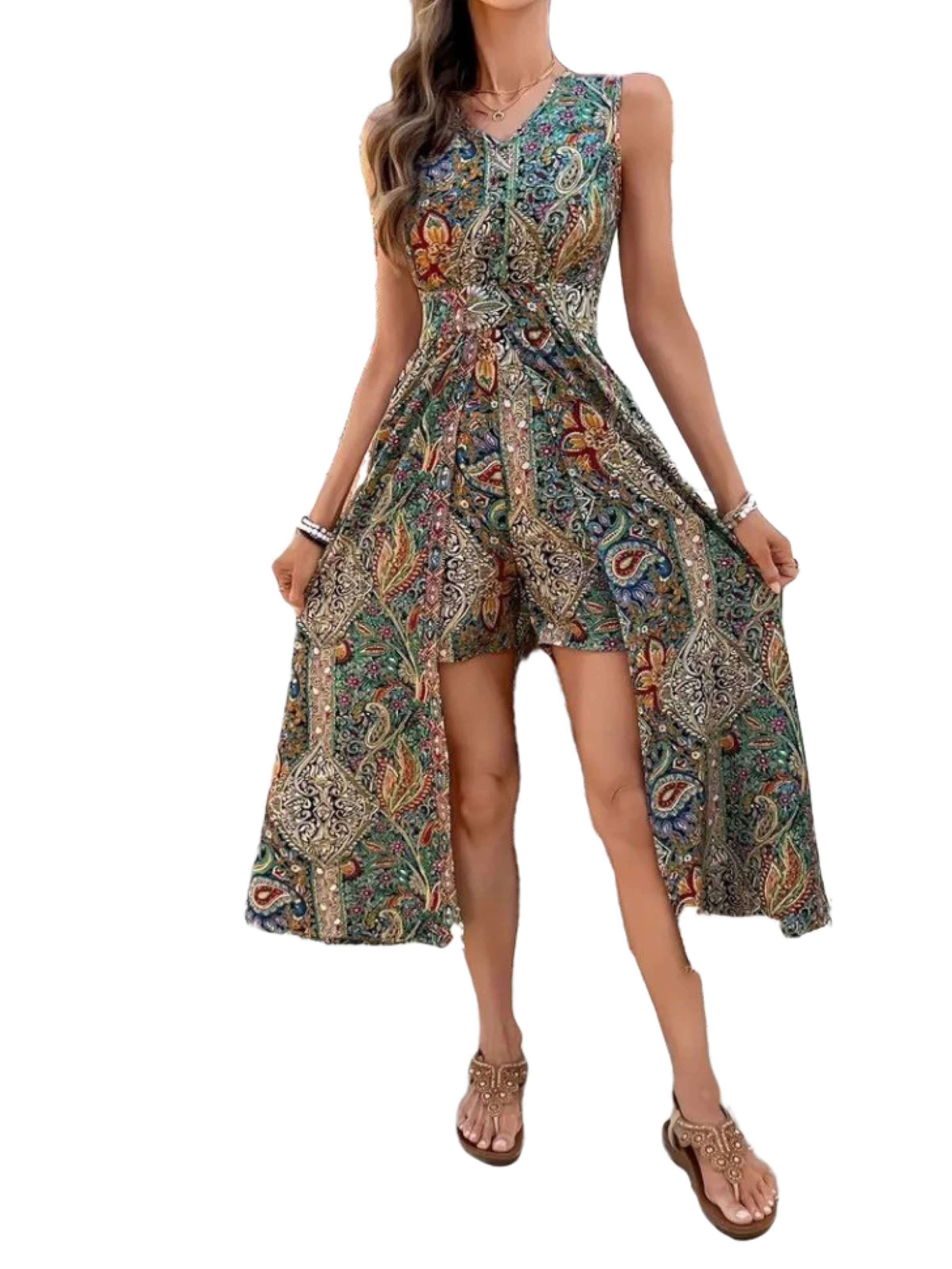 JANE's Evening dress in Mixed colours: front