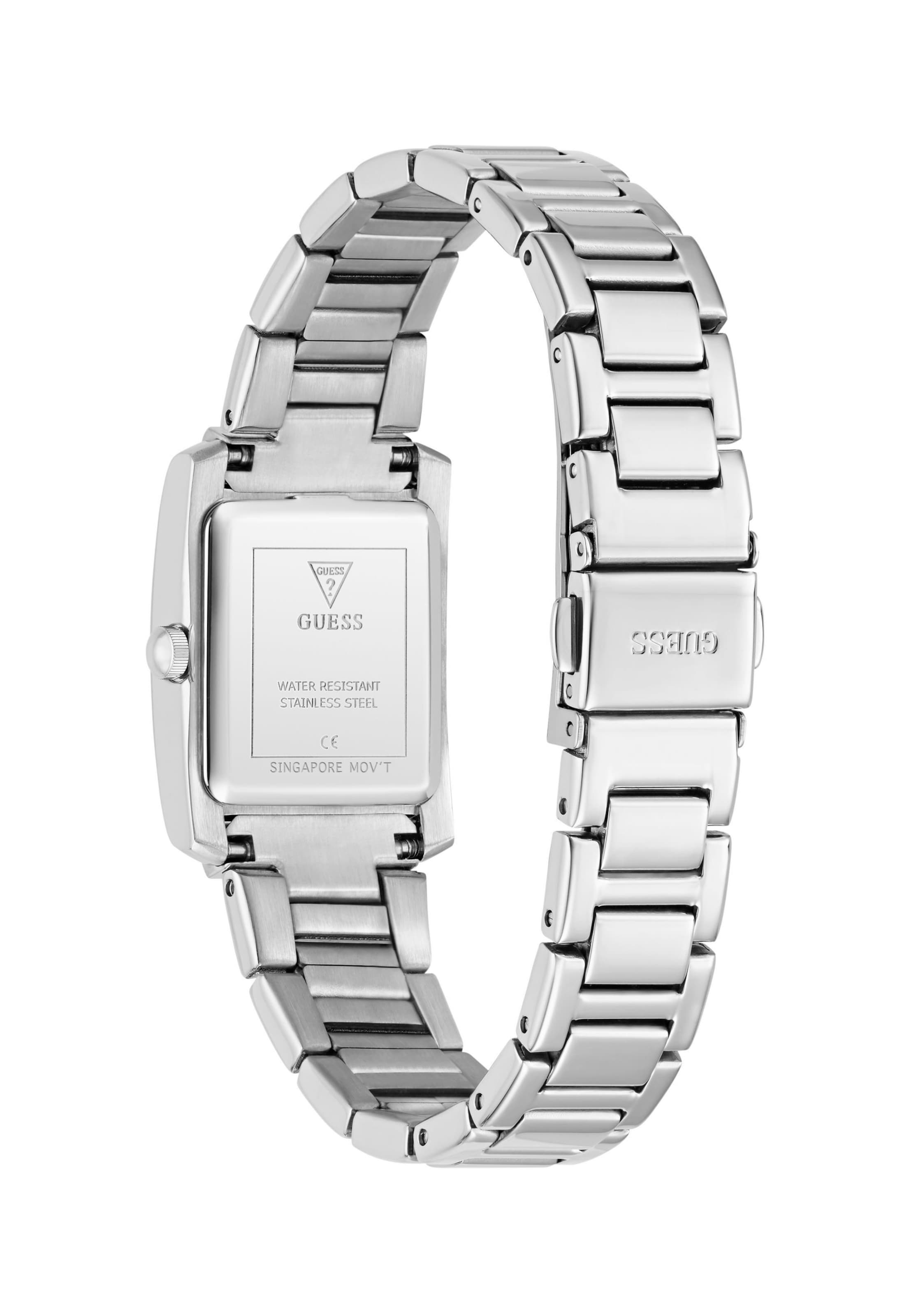 GUESS Analoguhr in Silber
