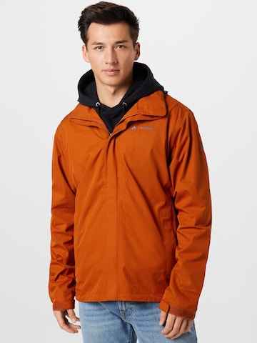 VAUDE Outdoor jacket 'Escape Light' in Brown: front