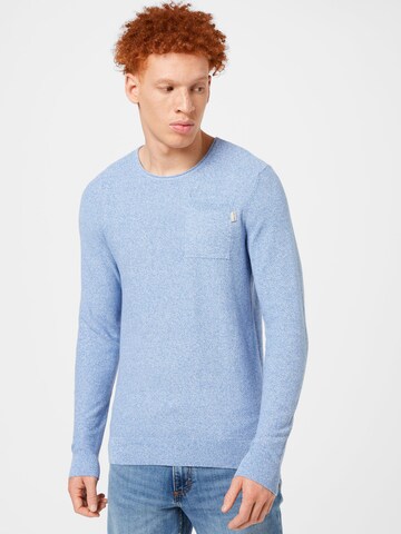 BLEND - Pullover em azul: frente