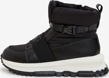 CESARE GASPARI Snow Boots in Black: front