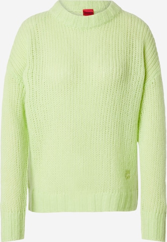 Pull-over 'Sloossy' HUGO en vert : devant