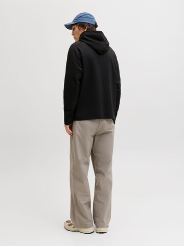 JACK & JONES Sweat jacket 'Base' in Black