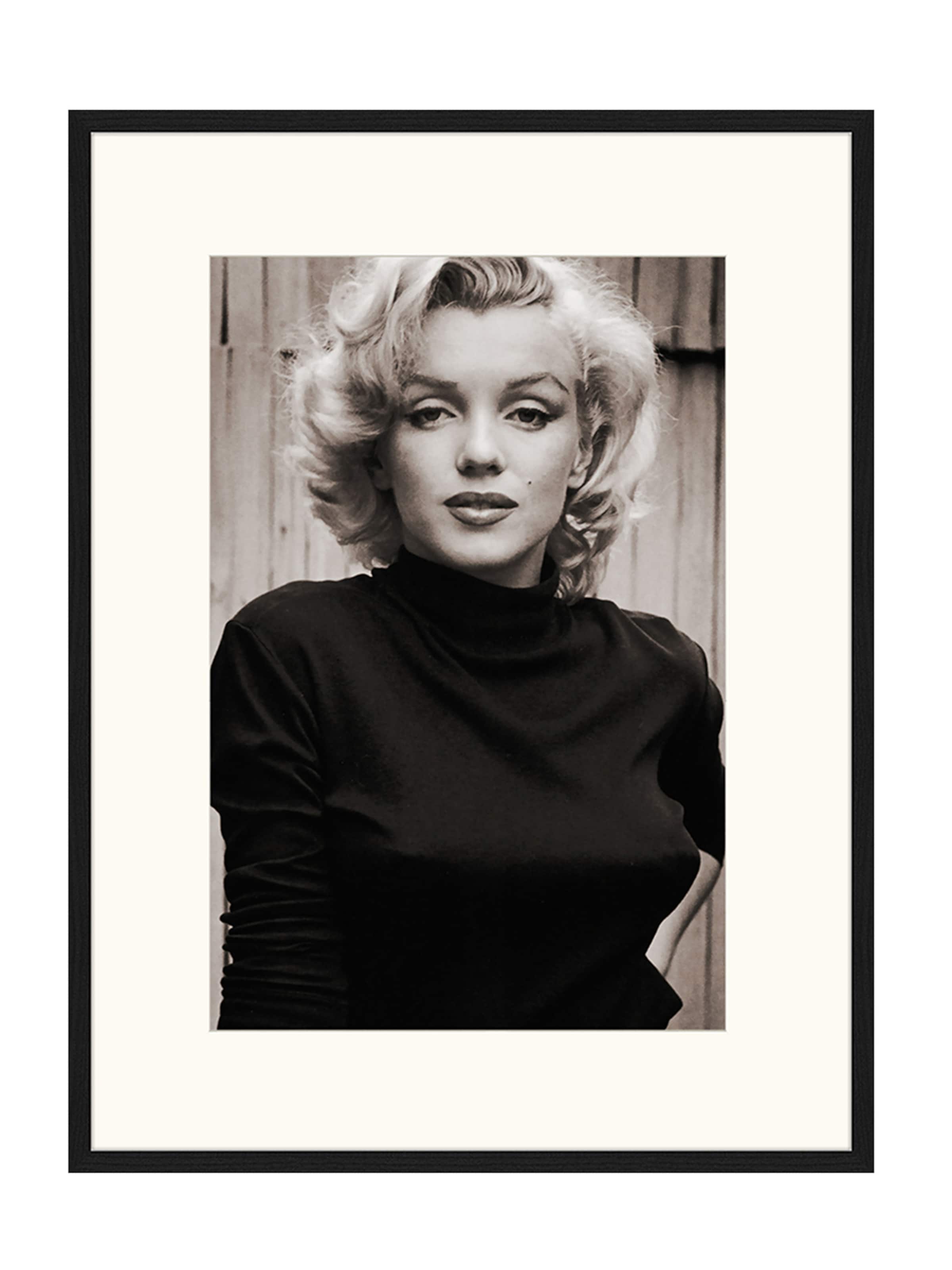 Liv Corday Image 'Marilyn Monroe' in Black: front