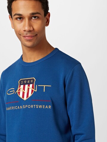 GANT Sweatshirt i blå