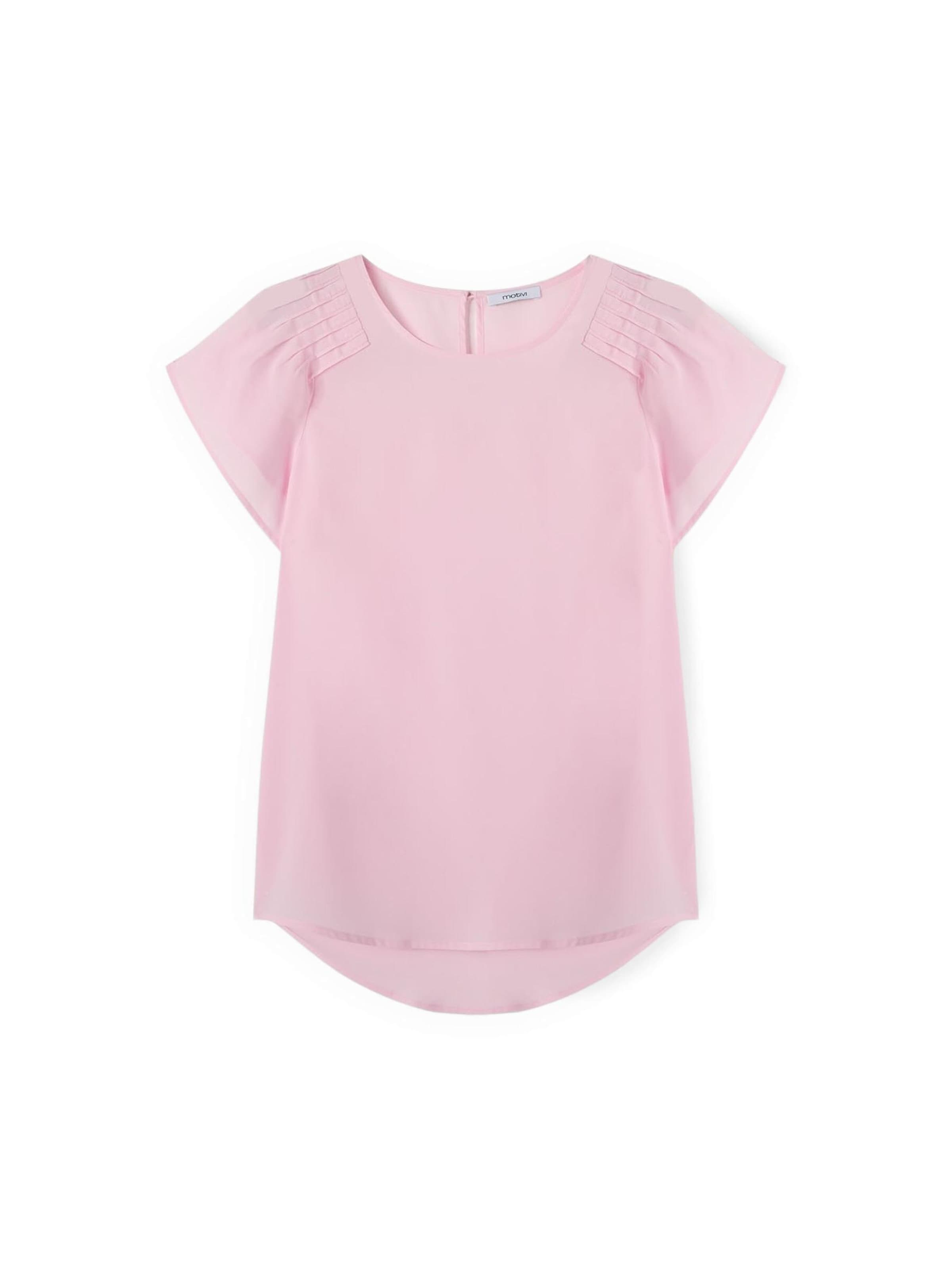 Chemisier MOTIVI en rose : devant