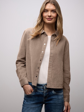 Camicia da donna di STREET ONE in marrone: frontale