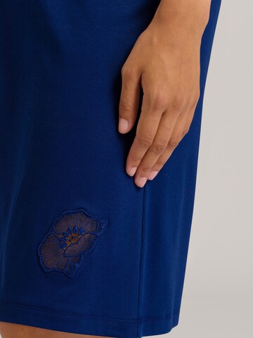 Hanro Nachthemd 'Paola' in Blauw
