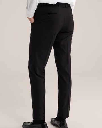 Slimfit Pantaloni di WE Fashion in nero