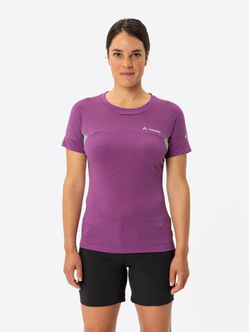 VAUDE Performance shirt 'Scopi IV' in Purple: front