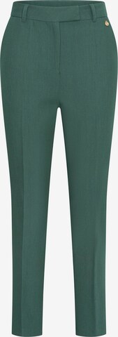 4funkyflavours Regular Pleated Pants 'Disco Baby' in Green: front