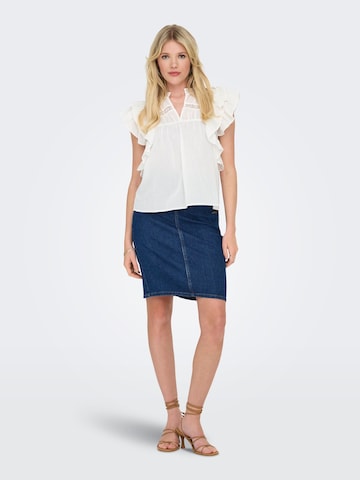 ONLY Bluse 'ONLSunny' i hvid