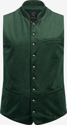 JP1880 Traditional Vest in Green: front